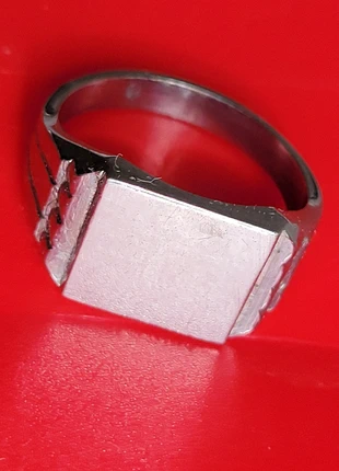 Bague  Chevalière argent, estado: Muy bueno, tamaño: 19,4 mm Ø / 22,5, 45,00 €, 47,95 € Protección al comprador Pro incluida