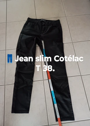 Jean slim Cotélac, merk: Cotélac, staat: Heel goed, maat: M / 38 / 10, € 12,00, € 13,30 inclusief Kopersbescherming