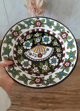 Grande assiette murale, marque: sansnom., état: Très bon état, 15,00 €, 16,45 € Protection acheteurs incluse