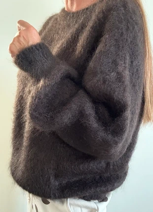 Pull oversize 80% mohair marron TU, brand: Intuition, condition: Very good, size: One size, €69.00, €73.15 includes Buyer Protection