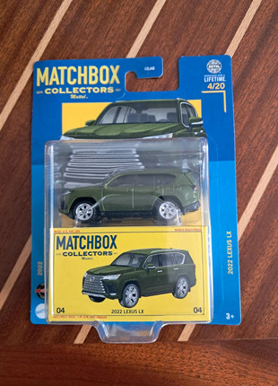 Lexus Lx 2022 série matchbox collectors 2023, marke: Matchbox, zustand: Sehr gut, größe: Einheitsgröße, 9,00 €, 10,15 € inklusive Vinted-Käuferschutz