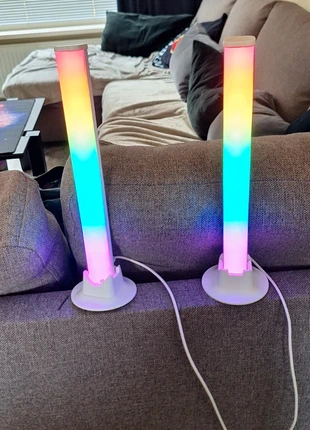 2 multicolor led balken die reageren op geluid., merk: Multicolor, staat: Heel goed, € 7,50, € 8,58 inclusief Kopersbescherming