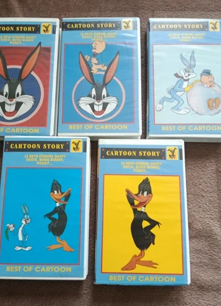 A saisir, lot cassettes VHS " cartoon story " ( bien lire svp ), staat: Veelgebruikt, € 20,00, € 21,70 inclusief Kopersbescherming