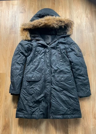 Parkas long Spiewak à fourrure Taille M - Noir- Très bon état, marke: Spiewak, zustand: Sehr gut, größe: M / 38 / 10, 71,80 €, 76,09 € inklusive Vinted-Käuferschutz
