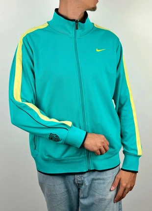 Sweat zippé Nike FC Barcelone logo brodé Turquoise Taille XL, marque: Nike, état: Bon état, taille: XL, 15,00 €, 16,45 € Protection acheteurs (Pro) incluse