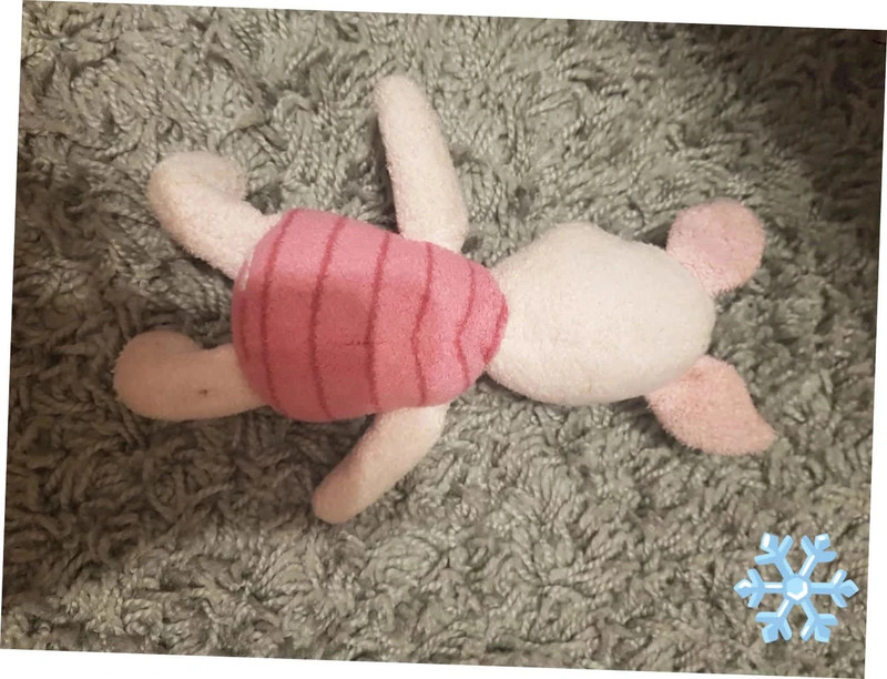 Petite peluche Porcinet de Winnie l'Ourson - photo numéro 2