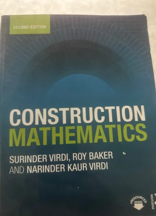 Construction Mathematics second edition book, condition: Good, £30.00, £32.20 includes Buyer Protection