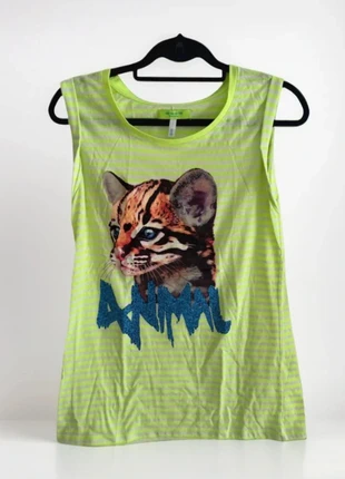 Top Animal Print / top imprimé animal, marca: Bershka, estado: Novo sem etiquetas, tamanho: M / 38 / 10, €4.50, €5.43 inclui Proteção do Comprador