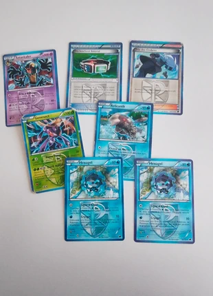 Lot de 7 cartes pokémon de team plasma série promo glaciation plasma et explosion plasma, marque: Pokémon, état: Très bon état, 2,50 €, 3,33 € Protection acheteurs incluse