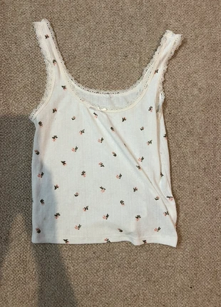 🎀Coquette cami top, brand: H&M, condition: Very good, size: XS / 6, £7.00, £8.05 includes Buyer Protection