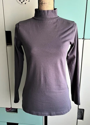 Sous-pull col roulé gris foncé taille M, marque: Coton, état: Bon état, taille: M / 38 / 10, 2,99 €, 3,84 € Protection acheteurs incluse