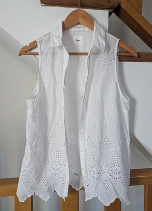 Chemise brodé sans manche Pepe Jeans taille M, brand: Pepe Jeans, condition: Very good, size: M / 38 / 10, €7.00, €8.05 includes Buyer Protection