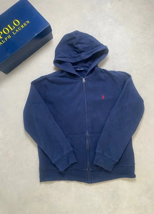 Sweat à capuche Polo Ralph Lauren bleu marine – logo rouge iconique, unisexe et confortable (XS), marque: Ralph Lauren, état: Très bon état, taille: XS, 54,90 €, 58,35 € Protection acheteurs incluse