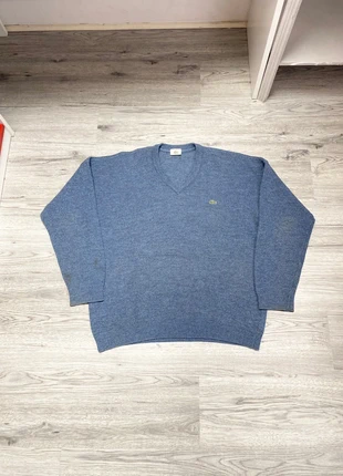 Pull À Col V Lacoste - Taille XL - Marine - Logo Brodé, brand: Lacoste, condition: Very good, size: XL, €9.00, €10.15 includes Buyer Protection
