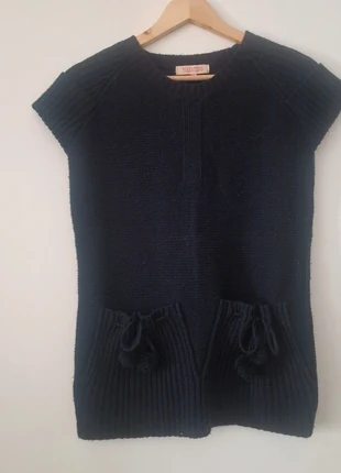 Pull long noir Tolentino , taille M,style chic & cocooning, marke: Tolentino, zustand: Sehr gut, größe: M / 38 / 10, 2,00 €, 2,80 € inklusive Vinted-Käuferschutz