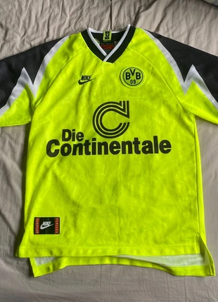 *RARE* Borussia Dortmund 1995/96 Home shirt - #18 Ricken (Excellent) Size S, brand: Nike, condition: Very good, size: S, £145.00, £152.95 includes Buyer Protection