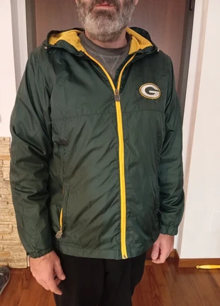 Giacca antivento NFL Green Bay Packers, windbreaker, brand: NFL, condizioni: Buone, taglia: L, €30.00, €32.20 include la Protezione acquisti