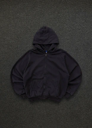 Yeezy Gap Mainline Unreleased Heavyweight Double Layered Zip Perfect Hoodie Boxy Fit Black, marke: Yeezy x Gap, zustand: Neu, mit Etikett, größe: L, 159,99 €, 168,69 € inklusive Vinted-Käuferschutz