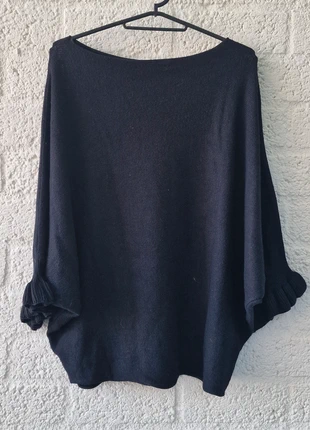 Zwarte Trui met Vlindermouwen - Maat XL Klein Gaatje, estado: Bueno, tamaño: XL / 42 / 14, 16,50 €, 18,03 € Protección al comprador incluida