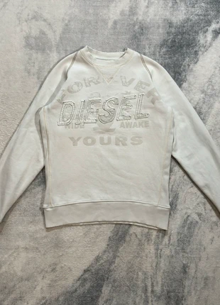 Sweat Diesel – Blanc cassé – Made in Greece – Taille S, brand: Diesel, condition: Very good, size: S, €29.99, €32.19 includes Buyer Protection Pro
