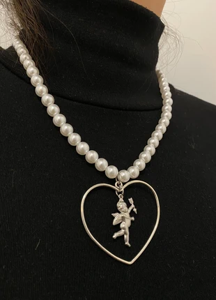 Cupid pearls necklace, marca: Henero, estado: Nuevo sin etiquetas, 14,00 €, 15,40 € Protección al comprador incluida