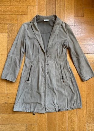 Brunello Cucinelli Super Light Suede Coat – IT 42 – Grey, marke: Brunello Cucinelli, zustand: Sehr gut, größe: S / 36 / 8, 318,00 €, 334,60 € inklusive Vinted-Käuferschutz