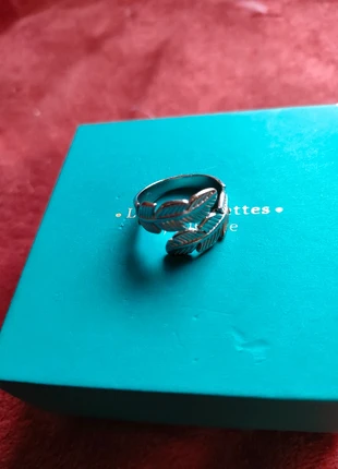 Bague ajustable argentée plumes, brand: Boutique Bohéme, condition: Very good, size: Adjustable, €5.90, €6.90 includes Buyer Protection