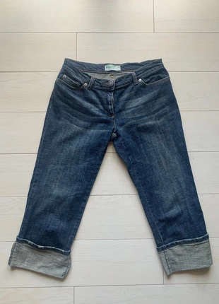 Jeans elasticizzati shorts bermuda capri y2k vintage, marque: United Colors of Benetton, état: Très bon état, taille: M / 38 / 10, 12,00 €, 13,30 € Protection acheteurs incluse