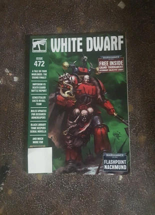 Warhammer AoS 40k White Dwarf 472, merk: Warhammer, staat: Heel goed, € 2,00, € 2,80 inclusief Kopersbescherming