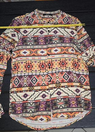 Camicia etnica Ficko taglia S fantasia azteca colorata stile boho vintage unisex casual trendy, marke: Ficko, zustand: Neu, größe: S, 3,00 €, 3,85 € inklusive Vinted-Käuferschutz