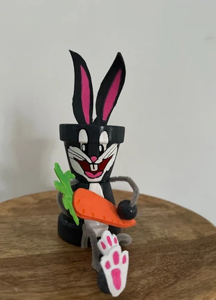 Pot Bugs Bunny en terre cuite – fait main, marque: Fait Main, état: Neuf sans étiquette, 10,00 €, 11,20 € Protection acheteurs incluse
