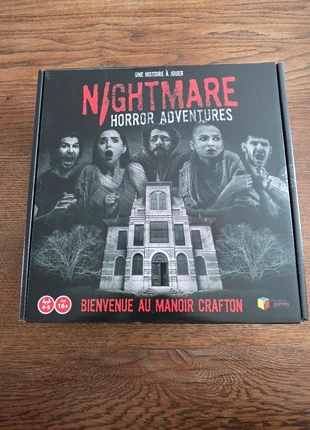 Jeu société escape game nightmare horror adventures, marque: Riviera Games, état: Très bon état, 4,50 €, 5,43 € Protection acheteurs incluse