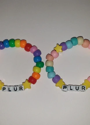 PLUR kandi singles - set of 2, brand: 1incognitoo, condition: New without tags, £3.00, £3.85 includes Buyer Protection