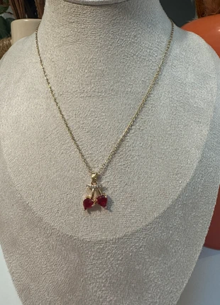 Collier cerise, marque: NyraBijouxx, état: Neuf avec étiquette, 7,00 €, 8,05 € Protection acheteurs incluse