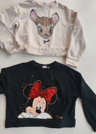 Set felpe bambina, merk: Disney, staat: Heel goed, maat: 7 jaar / 122 cm, € 5,50, € 6,48 inclusief Kopersbescherming