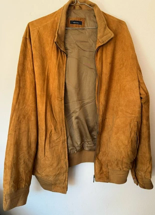 Brixton suede leather jacket for men size L, merk: Brixton, staat: Heel goed, maat: L, € 89,00, € 94,15 inclusief Kopersbescherming