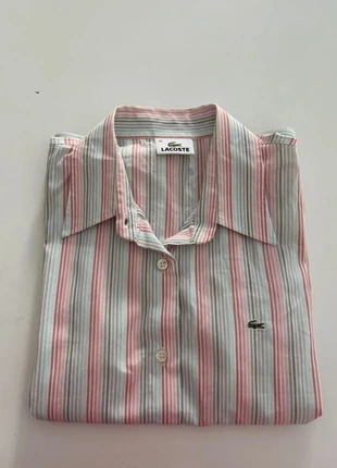 Chemise rayée Lacoste – Femme – Très bon état, brand: Lacoste, condition: Very good, size: S / 36 / 8, €12.00, €13.30 includes Buyer Protection