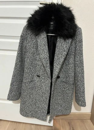 Manteau gris, marque: Primark, état: Très bon état, taille: XS / 34 / 6, 5,00 €, 5,95 € Protection acheteurs incluse