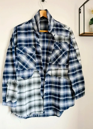 #y2k oversize check shirt size 10, brand: Boohoo, condition: Very good, size: M / 10, £1.50, £2.28 includes Buyer Protection