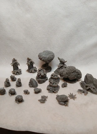 Forest scene (23 items), état: Neuf sans étiquette, 11,00 €, 12,25 € Protection acheteurs incluse