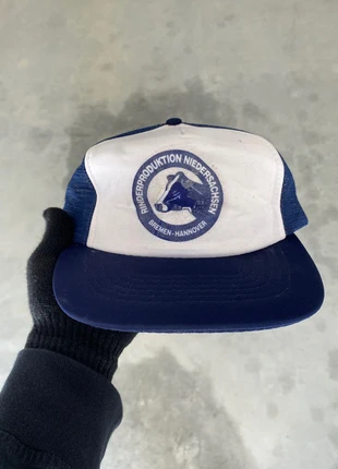 Vintage Cow 80s Trucker Hat, merk: Vintage, staat: Veelgebruikt, maat: Universele maat, € 9,95, € 11,15 inclusief Kopersbescherming Pro