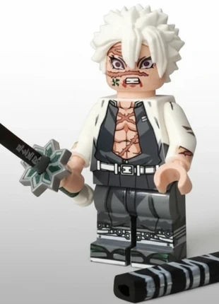 Figurine neuve Sanemi Shinazugawa Demon Slayer compat Lego Collector, marke: Demon Slayer, zustand: Neu, mit Etikett, größe: 3 Jahre / 98, 6,90 €, 7,95 € inklusive Vinted-Käuferschutz