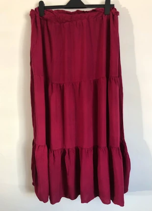 Jupe longue femme Bordeaux taille 44 à 50, marca: JUPE, estado: Muito bom, tamanho: XXXL / 46 / 18, €6.00, €7.00 inclui Proteção do Comprador Pro