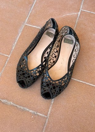 Ballerine nere traforate, marca: Marie Lund, estado: Satisfactorio, tamaño: 37, 10,00 €, 11,20 € Protección al comprador incluida