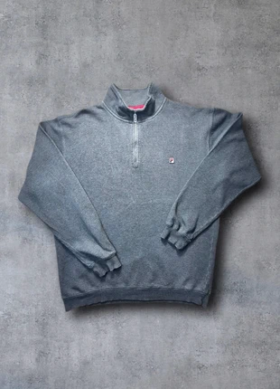 Sweat quart de zip Fila - Gris anthracite - Vintage - Taille XL - Très bon état, marke: FILA, zustand: Sehr gut, größe: XL, 22,00 €, 23,80 € inklusive Vinted-Käuferschutz