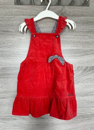 Robe velours corail, marque: Creeks, état: Très bon état, taille: 3 ans / 98 cm, 2,50 €, 3,33 € Protection acheteurs incluse