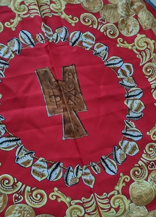 Gorgeous Vintage 100%Silk Scarf Coin Images British Museum, brand: British museum, condition: Very good, £25.00, £26.95 includes Buyer Protection