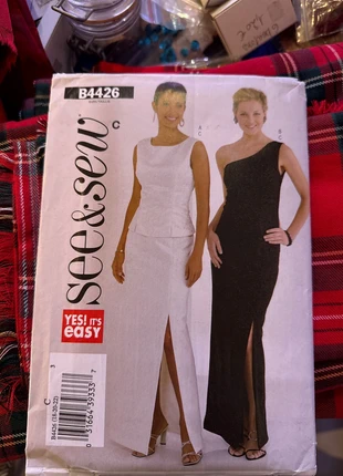 Patron tenue de soirée femme, marca: see and sew, estado: Como novo, €5.00, €5.95 inclui Proteção do Comprador