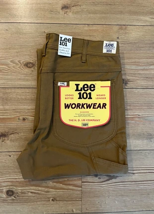 Lee - 101 70S Carpenter Workwear Pant - Duty TuffF Duck, marque: Lee 101, état: Neuf avec étiquette, taille: W32 | FR 42, 120,00 €, 126,70 € Protection acheteurs incluse
