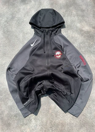 Veste full Zippé à capuche Therma-Fit Noir/Gris Volleyball Knight Y2k Streetwear L Homme, marke: Nike, zustand: Neu, größe: L, 18,90 €, 20,55 € inklusive Vinted-Käuferschutz